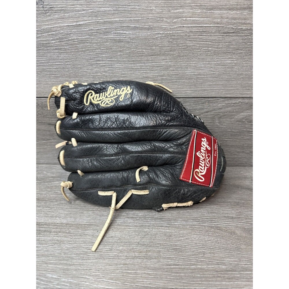 Rawlings TP1225T Baseball Glove, BEBB29 , 12 1/4", RH Throw, Trap-eze , Black